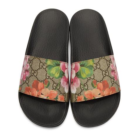 floral gucci slides dupe|gucci floral slides nordstrom.